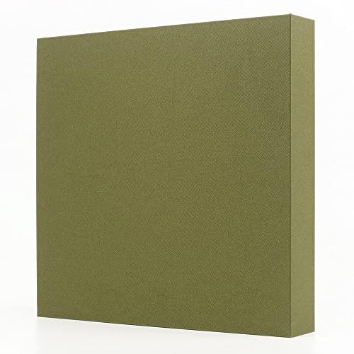 大容量 ポケットアルバム L判サイズ480枚収納 見開き12ポケット (オリーブグリーン)