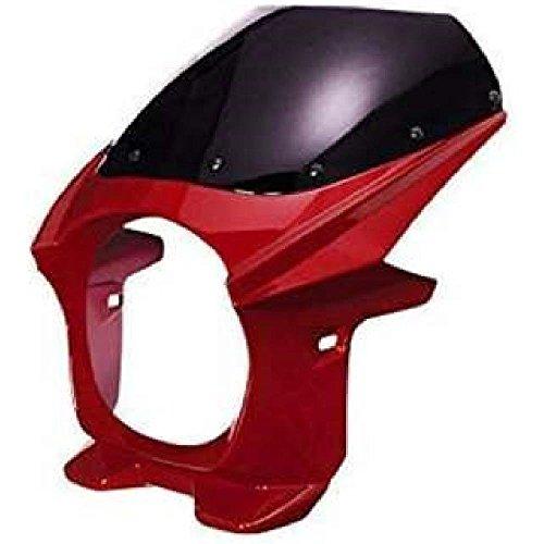 バイクパーツセンター(Bike Parts Center) ビキニカウル レッド 汎用 φ180 3...