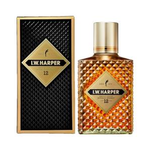 I．W．ハーパー 12年 43度 ギフトボックス 2025 オリジナルグラス付