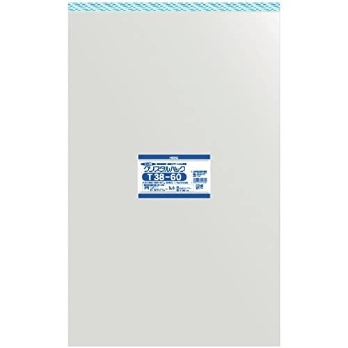 シモジマ(Shimojima) ヘイコー 透明 OPP袋 クリスタルパック テープ付 38×60cm...