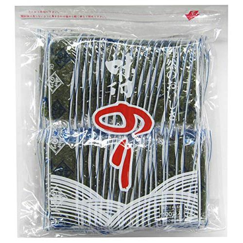 西部海苔店 たっぷり業務用 味付のり 12切5枚 100袋入り（チャック付き袋）