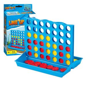 4目並べ 立体 四目並べ パズル 対戦 ボードゲーム 知育 脳トレ ゲーム おもちゃ (小 15×13cm)