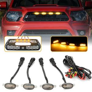 LED グリル マーカー ランプ アンバー フロントグリル カスタム