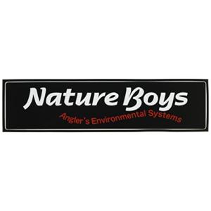 ネイチャーボーイズ(NatureBoys) ステッカー ブラック 250mm ST-M01｜luana-shop01
