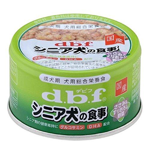 デビフ缶 シニア犬の食事 ささみ＆すりおろし野菜 85g×24缶