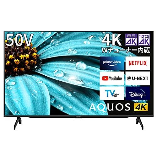 シャープ 50V型 4K 液晶 テレビ AQUOS 4T-C50EJ1 Google TV Dolb...