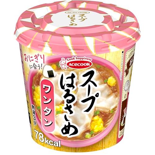 エースコック スープはるさめ ワンタン 22g×6個