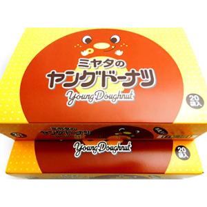 宮田製菓 ミヤタのヤングドーナツ 20袋（1袋4個入り） × 2箱セット｜luana-shop01