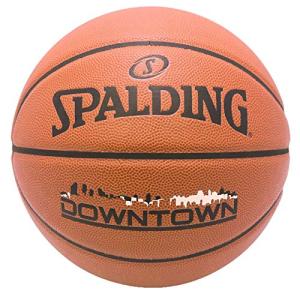 SPALDING(スポルディング) バスケットボール 7号 屋内用/屋外用 合成皮革 ダウンタウン 76-499J 76-499J｜luana-shop01