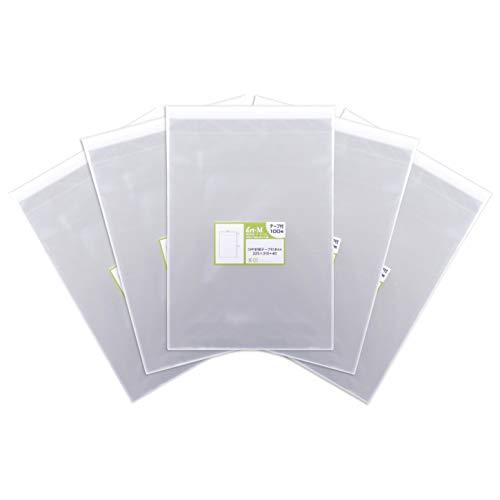国産テープ付 A4 A4用紙／DM用 透明OPP袋（透明封筒）500枚30ミクロン厚（標準）225x...