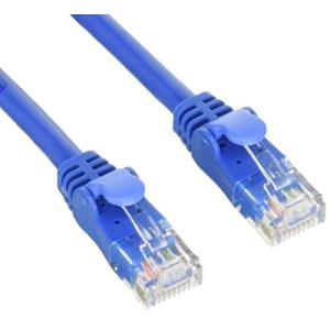 エレコム LANケーブル CAT6A 5m 爪折れ防止コネクタ cat6a対応 やわらか ブルー LD-GPAYC/BU5