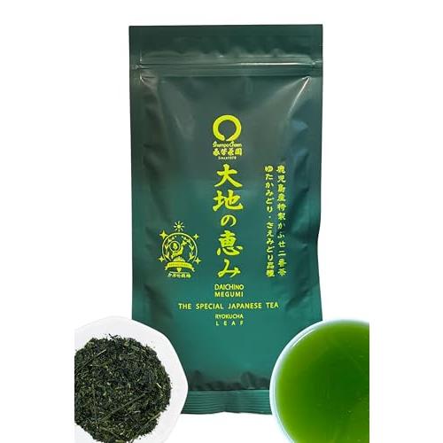 春芳茶園  知覧茶 緑茶 茶葉  鹿児島知覧産 特製深蒸しかぶせ茶 二番茶 ゆたかみどり・さえみどり...