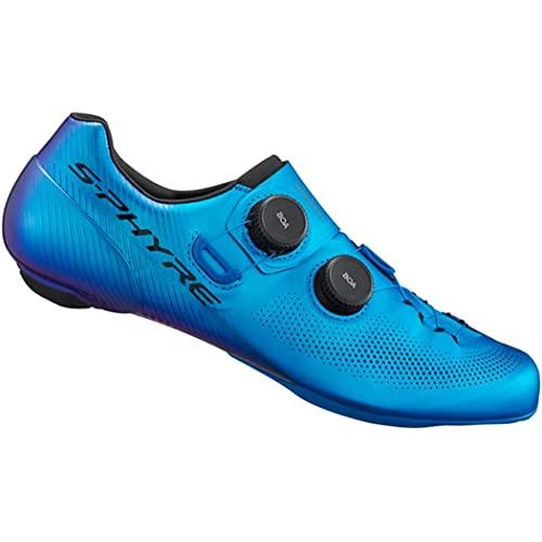シマノ サイクリングシューズ SH-RC903 S-PHYRE ブルー40.0(25.2cm) ワイ...