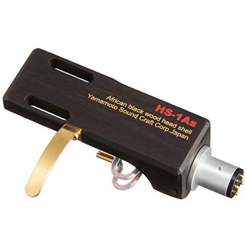 山本音響工芸 アフリカ黒檀製ヘッドシェル 6Nリード線付き HS-1ASHS-1AS