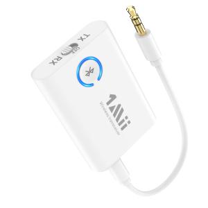 1Mii Bluetooth 5.3 トランスミッター レシーバー テレビ ブルートゥース 送信機 受信機 一台二役 2台同時接続 aptX Aの商品画像