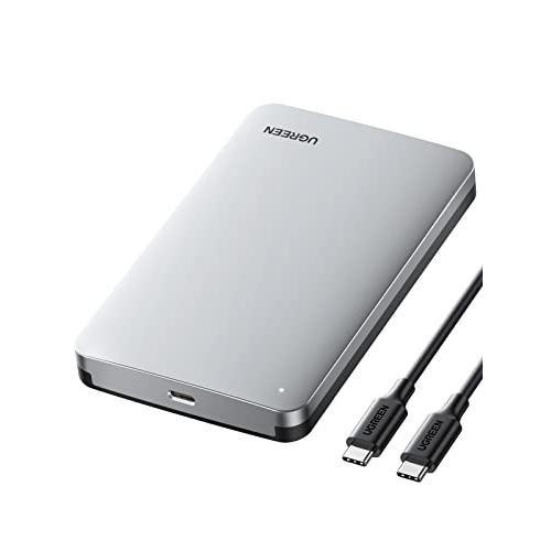 UGREEN 2.5インチ HDD ケース USB C 3.1 Gen 2接続規格 HDD/SSD ...