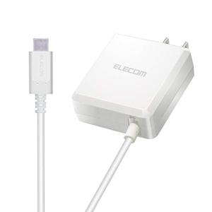 エレコム USB コンセント 充電器 18W ( USB PD対応 ) Type-Cケーブル 1.5ｍ 一体型 【 Android/タブレット