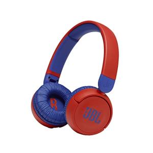 JBL JR310BT 子供向け Bluetoothワイヤレスヘッドホン 音量制御機能搭載/カスタマイズシール付属/最大約30時間再生 レッド/｜luana-shop01