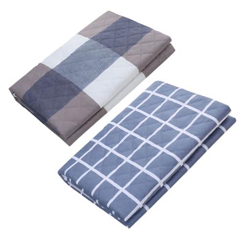 防水シーツ 介護 2枚 部分用 半身用 防水 120cm 80cm 吸水タイプ 綿100％ 通気 速...