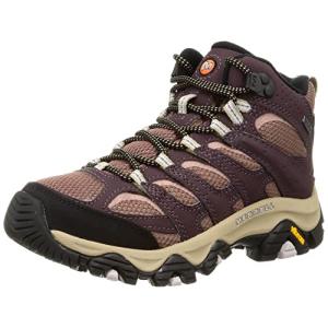 メレル  ハイキングシューズ Moab 3 Synthetic Mid Gore-Tex レディース Burgundy/Burlwood 23｜luana-shop01