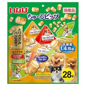 いなば ちゅ~るビッツ とりささみバラエティ 12g×28袋 犬用おやつ