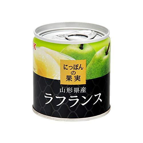 にっぽんの果実 山形県産 ラフランス 缶詰 195g(2号缶)X6個 フルーツ缶詰