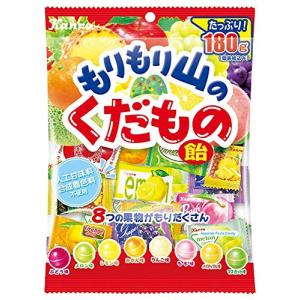カンロ もりもり山のくだもの飴 180g ×6袋