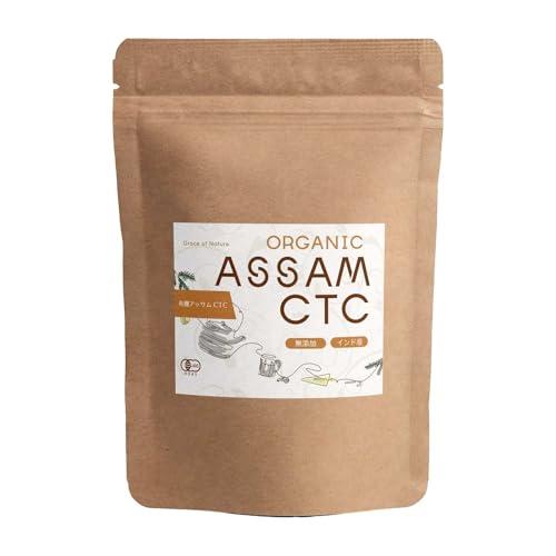 Grace of Nature 有機 アッサムCTC 茶葉 オーガニック ミルクティー チャイ イン...