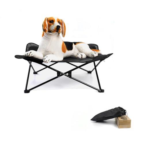 LuckyCode ドッグコット ペットコット 犬用コット テスリンメッシュ素材 ペットベッド 通気...