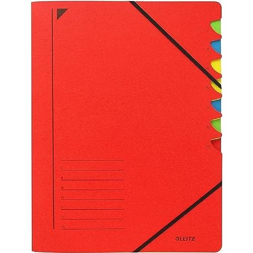 LEITZ ライツ パートファイル 7 A4 レッド A4 3907-00-25