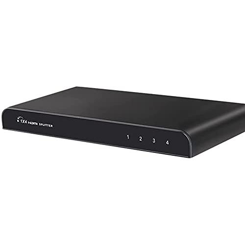 HDMI スプリッター 1入力4出力 HDMI 分配器 同時出力 4K×2K 3D