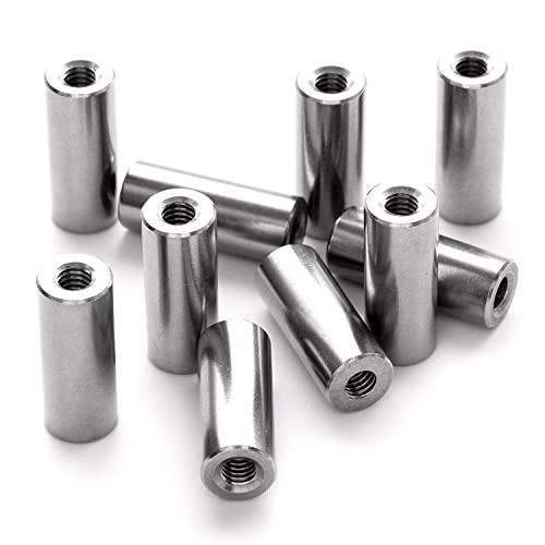 Pstyle. M4 カップリング ナット スペーサー ラウンド 10個セット PST-108 (φ...