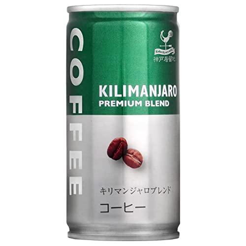 神戸居留地 キリマンジャロブレンドコーヒー 缶 185g ×30本   無香料 レギュラーコーヒー1...