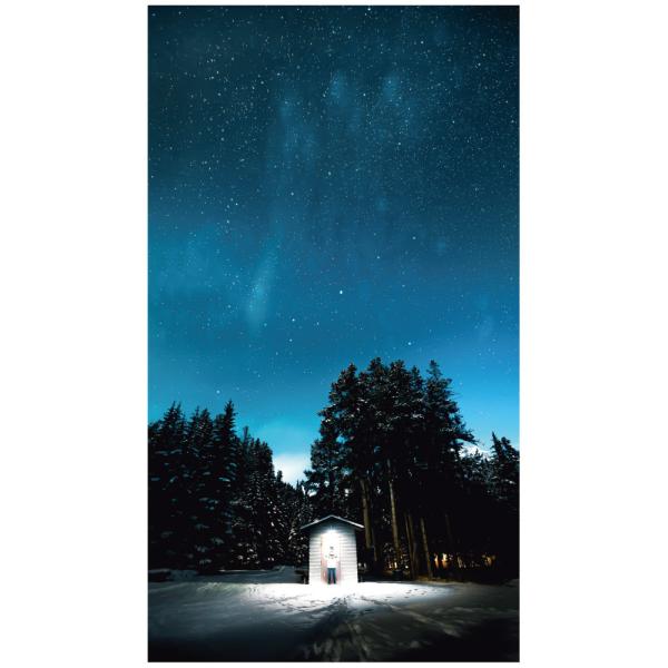 星空 ウォールステッカー 日本製 壁紙 夜空 夜景 景色 風景 写真 ポスター シール