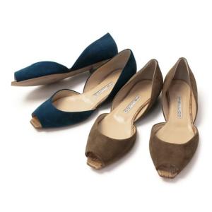 ペリーコ / PELLICO / STAR / スエード オープントゥ スクエア