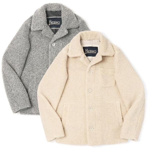 ヘルノ / HERNO / シャツ型アウター / エコファー / 返品・交換可能