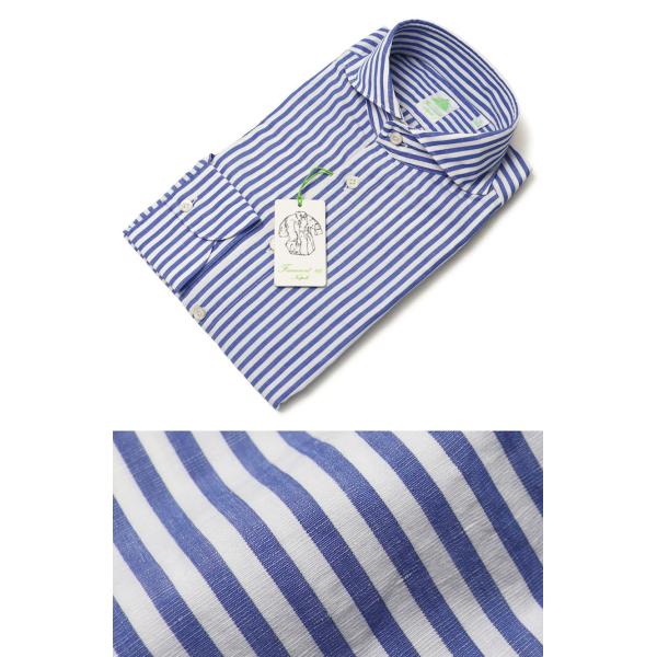 フィナモレ / Finamore / セルジオ / SERGIO / カッタウェイ シャツ / コッ...