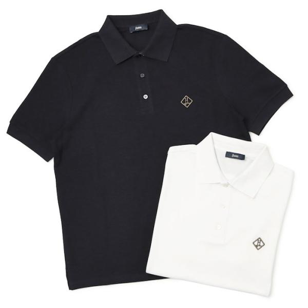 ヘルノ / HERNO / 半袖 ポロシャツ / コットン鹿の子 / 返品・交換不可