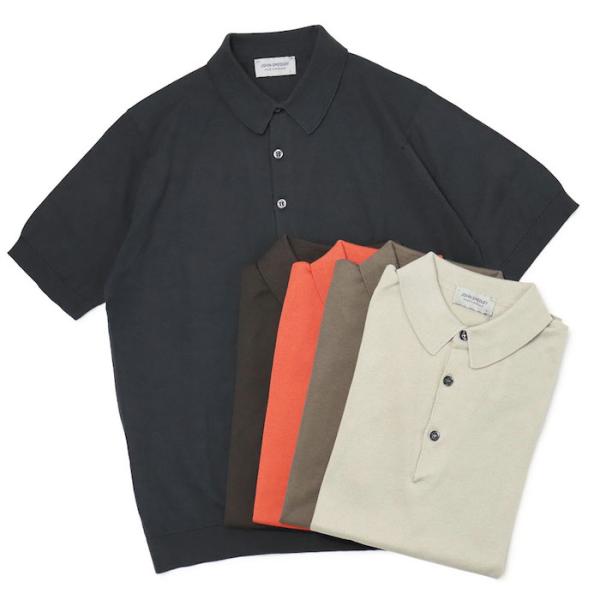 ジョンスメドレー / JOHN SMEDLEY / REID / ニット ポロ シャツ / 30G ...