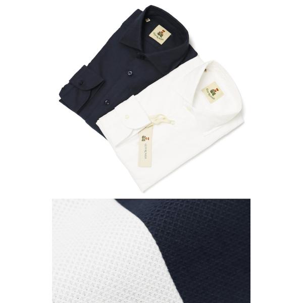 ギローバー / GUY ROVER / シャツ / セミワイドカラー / コットン メッシュ / V...