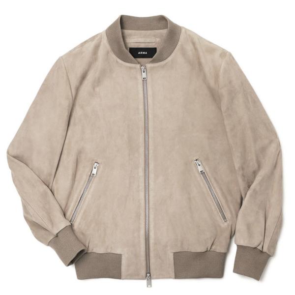 アルマ / ARMA / DIDIER / ボンバーブルゾン / ゴートスエード / 返品・交換不可