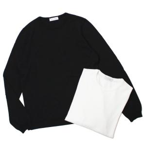 グランサッソ / GRANSASSO / ロングスリーブ Tシャツ / クルーネック ニット / 12G ソフト コットン / 58136-18120 / 返品・交換可能｜luccicare