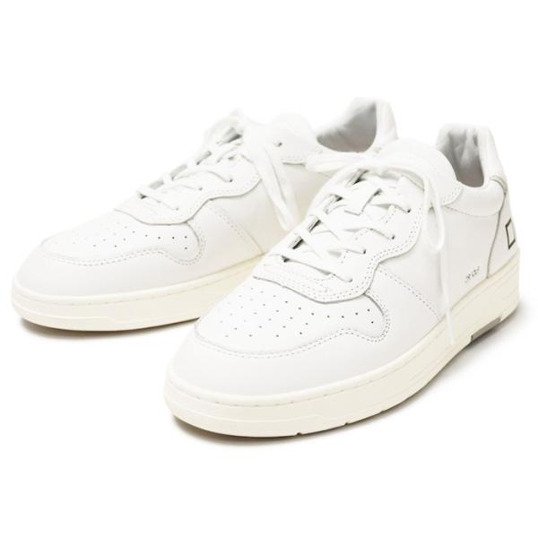 デイト / D.A.T.E. / スニーカー / COURT CALF WHITE / 返品・交換可...