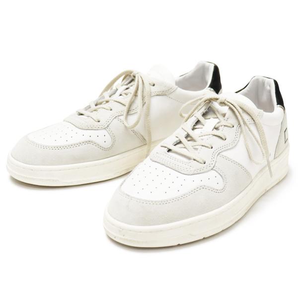 デイト / D.A.T.E. / スニーカー / COURT VINTAGE CALF WHITE-...