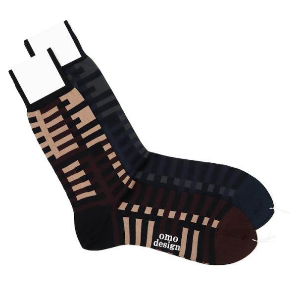 【ポストへお届け】オーエムオー デザイン / OMO DESIGN / MID5 / 変形ボーダー柄...