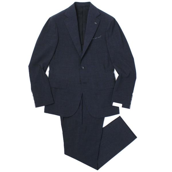 デ ペトリロ / De Petrillo / ワンプリーツ スーツ / ウール / シアサッカー /...