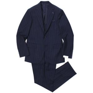 De Petrillo（デペトリロ） チェック柄テーラードジャケット ブラウン