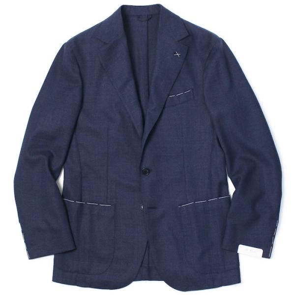 デ ペトリロ / De Petrillo / シングル ジャケット / ウール ホップサック / 3...