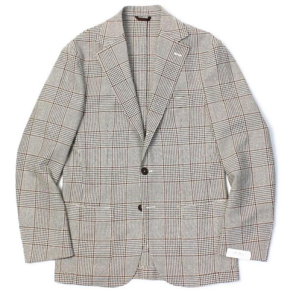 デ ペトリロ / De Petrillo / シングル ジャケット / ウール シルク サマー ツイ...