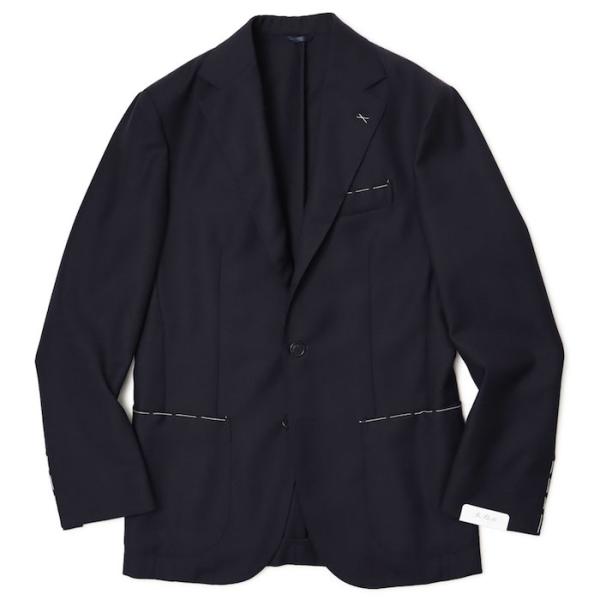 デ ペトリロ / De Petrillo / シングル ジャケット / ウール ホップサック / 3...